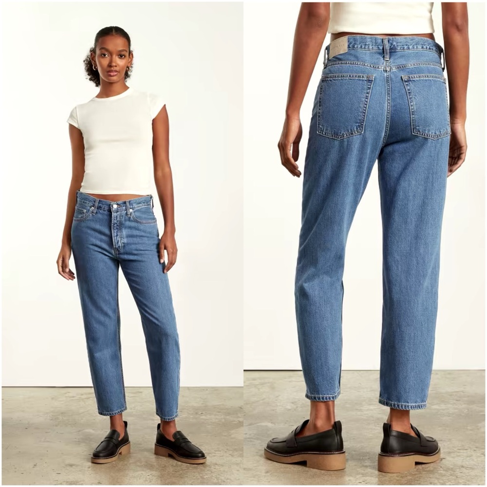 Everlane Women's Boyfriend Jeans - Blue
